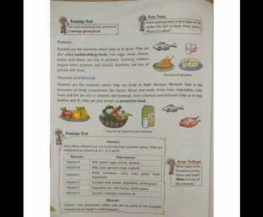 Food & Nutrition - class 4- part 2