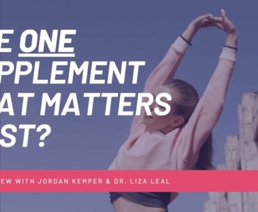 The ONE Supplement That Matters Most? | Jordan Kemper