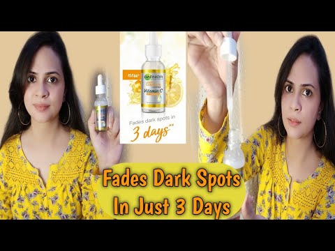 GARNIER VITAMIN-C SERUM | REVIEW + DEMO AFTER 1 WEEK OF USE