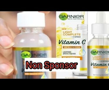 Garnier Vitamin C Serum Honest Review By Shiny Swati || Non Sponsor Video