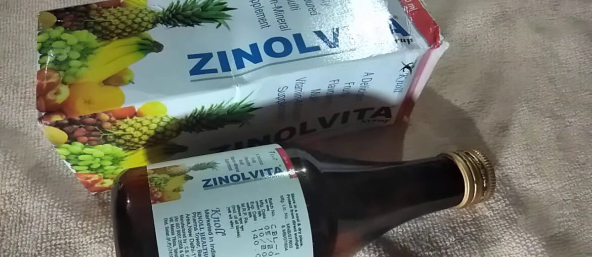 Zinolvita syrup multi vitamin mineral supplement