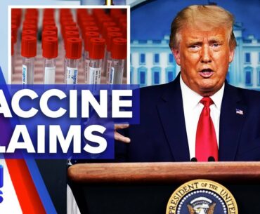 Coronavirus: Trump contradicts advice from health authorities | 9 News Australia