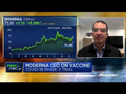 Moderna CEO: We expect to know if Covid-19 vaccine works in November