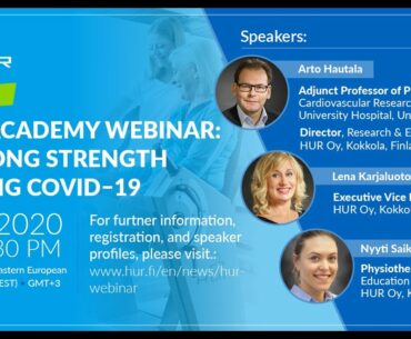 HUR webinar: Lifelong Strength during COVID-19