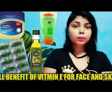 All the benefits of Vitamin E FOR skin stretchmarks darkcircles eyebrow darkspots pimples rough skin