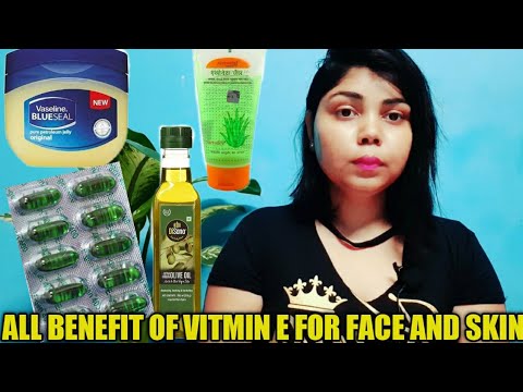 All the benefits of Vitamin E FOR skin stretchmarks darkcircles eyebrow darkspots pimples rough skin