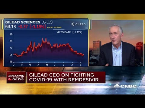 Gilead CEO on treating Covid-19: 'We're not finished with remdesivir'