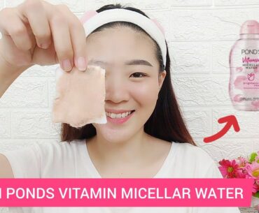 COBA PONDS VITAMIN MICELLAR WATER | MINI BANGET! Luella Artistry