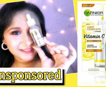 Garnier Vitamin-C Face Serum Review | Unsponsored Review | Vitamin-C Serum | Face Serum |