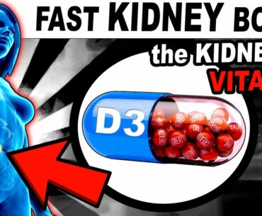 Get The KIDNEY Health Boost NOW | Vitamin D: 80% CKD Patients Are Missing It