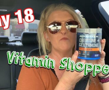 Day 18 | Vitamin Shoppe | Creatine + L-Glutamine | New Eating Lifestyle | Jeannette Lynn Vlog's