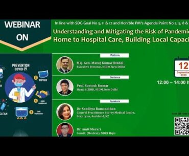 NIDM Q & A Webinar | Understanding & Mitigating Risk of Covid-19 Pandemic in India I Dr S Ramanathan