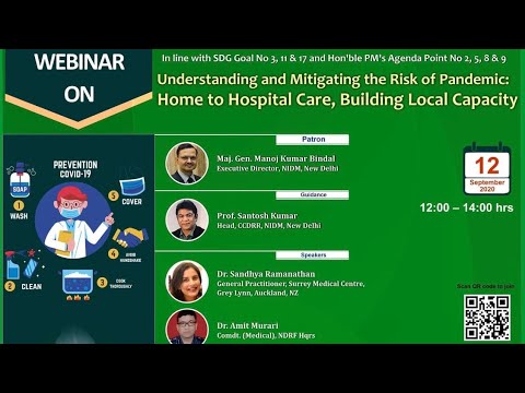 NIDM Q & A Webinar | Understanding & Mitigating Risk of Covid-19 Pandemic in India I Dr S Ramanathan