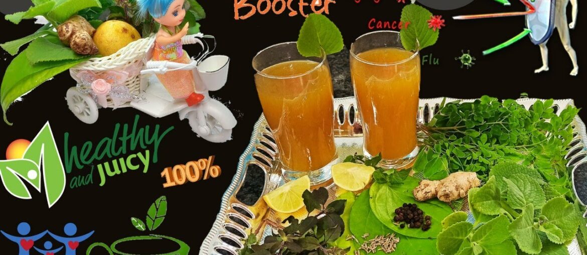 Immunity Booster Drink | Herbs to Beat COVID19! | 100% Herbal & Healthy Drink |  | Low Cost