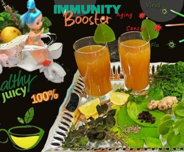 Immunity Booster Drink | Herbs to Beat COVID19! | 100% Herbal & Healthy Drink |  | Low Cost