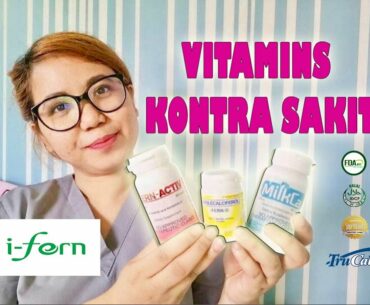 VITAMINS KONTRA SAKIT AT VIRUSES | I-FERN