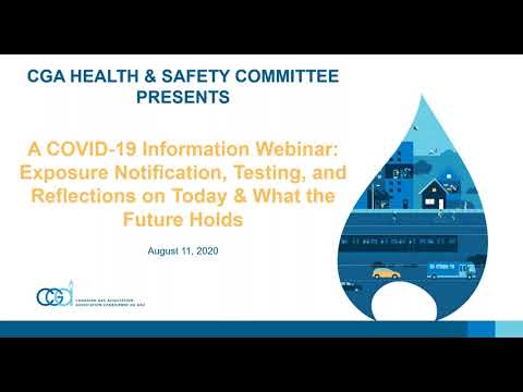 A COVID-19 Information Webinar: Exposure Notification, Testing, & Reflections on Today & the Future