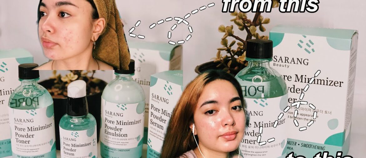 sarang beauty review (pore minimizer series) | lakas maka glass skin!