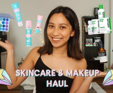 affordable skincare/makeup haul + GIVEAWAY SOON!?? | Rae Delgado