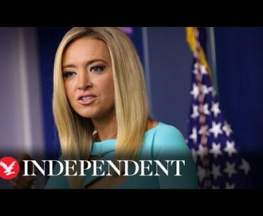 Kayleigh McEnany denies Trump endorsed herd immunity