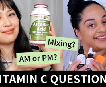 Answering Your Vitamin C Questions with Beck Wynta | Lab Muffin Beauty Science