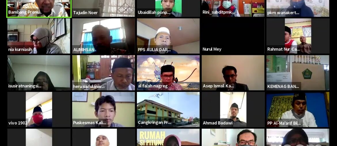 Upaya Pencegahan dan Pengendalian COVID-19 di Pesantren