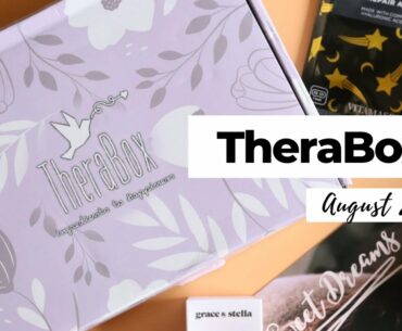 TheraBox Unboxing August 2020: Wellness Subscription Box
