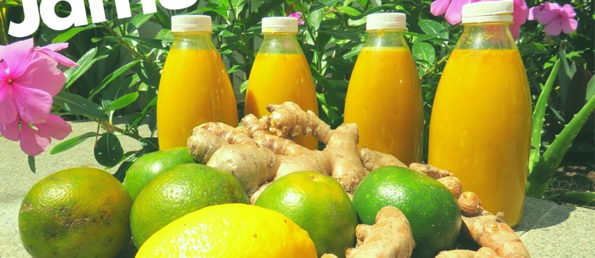 JAMU (Indonesian Turmeric drink) Immune booster!!