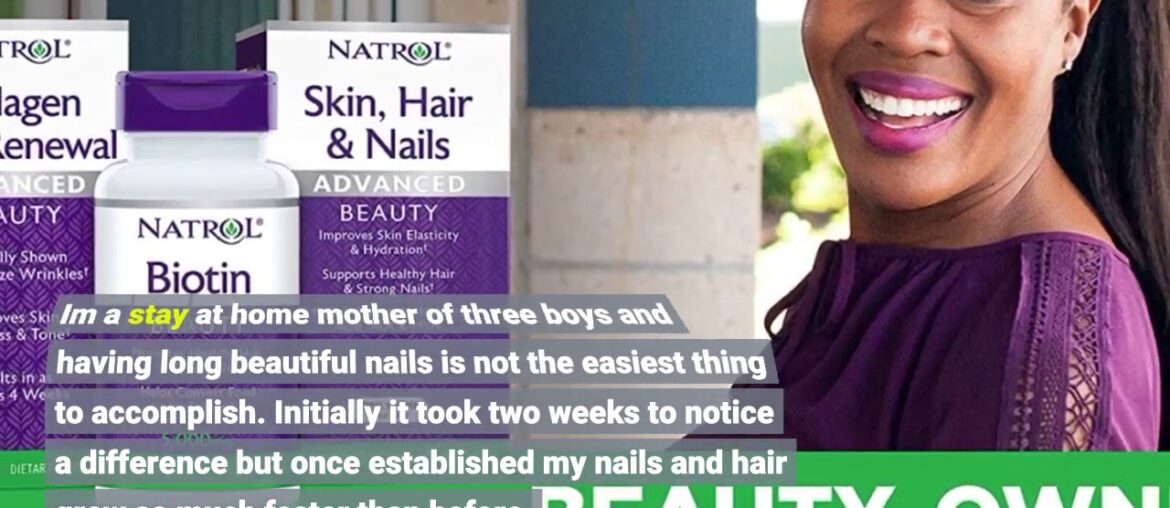 Must See Review! Natrol Biotin Beauty Tablets, Promotes Healthy Hair, Skin and Nails, Helps Sup...