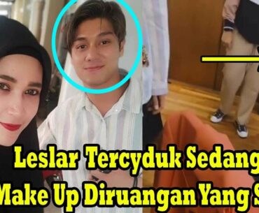 VITAMIN SORE !!! LESLAR TERCYDUK SEDANG DI MAKEUP DIRUANGAN YANG SAMA !!!