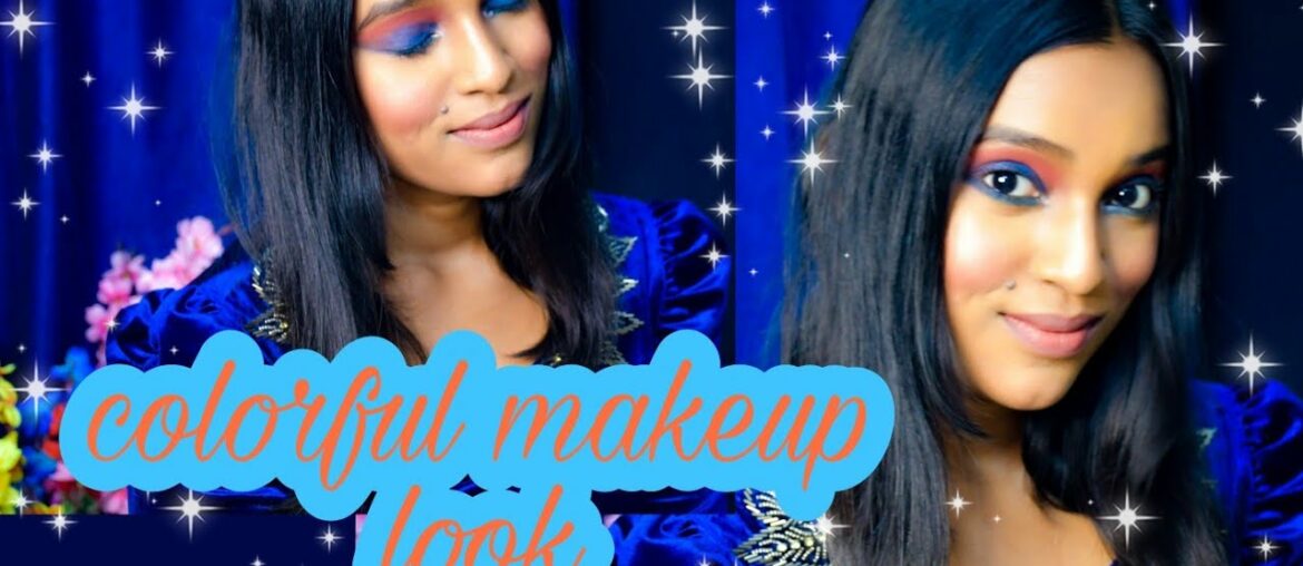 colorful makeup look | colorful eye makeup | colorful eyes | sonali singh