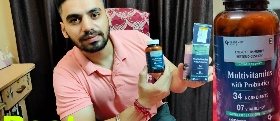 Cheapest MultiVitamins Unboxing By Sharma Fitness.Carbamide Fort Sabsay Sasta MultiVitamins