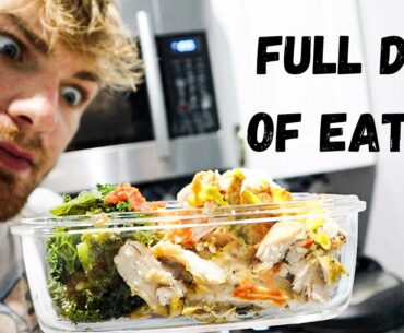 What I Eat to Get Shredded | Full Day of Eating | Road to Guzman Summer Shredding Classic 2020