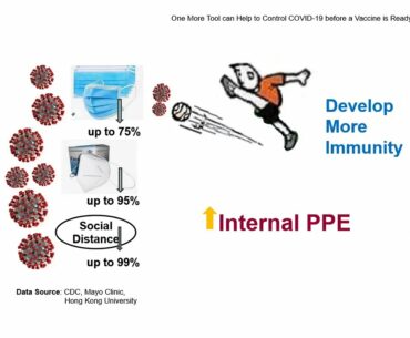 Stay Healthy from COVID-19 with Internal PPE + External PPE Before a Vaccine is Ready!