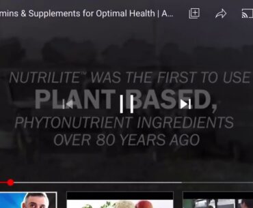 Nutrilite Vitamins and Supplements for Optimal Health