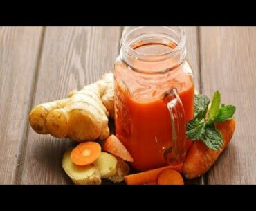 Drink Carrot Juice Mixed With Ginger, THIS Will Happen To Your Body!