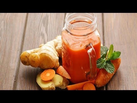 Drink Carrot Juice Mixed With Ginger, THIS Will Happen To Your Body!