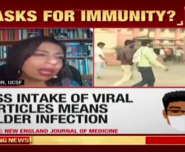 Masks Build Immunity Against Coronavirus? Dr Monica Gandhi Answers