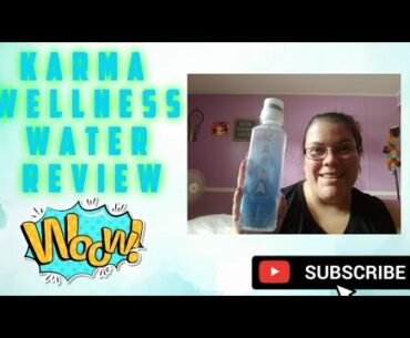 Karma Wellness Water Review #productreviews #reviews