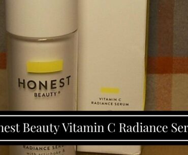 Honest Beauty Vitamin C Radiance Serum with Artichoke & Clover Extracts  Paraben Free, Dermato...