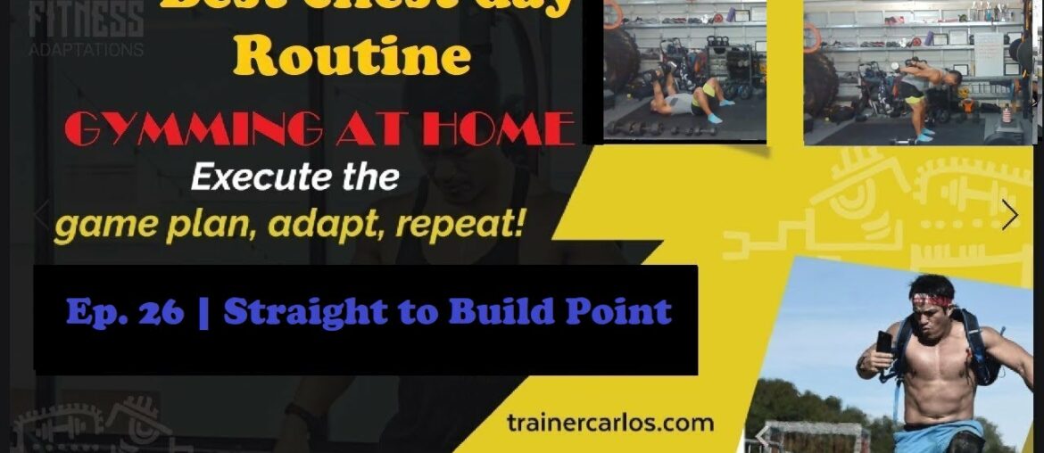 Best chest day routine Ep. 26 | Straight to Build Point