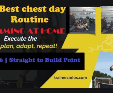 Best chest day routine Ep. 26 | Straight to Build Point