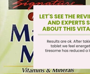 Let's See The Reviews and Experts Says About This Vitamin Kirkland Signature Mature Adult Multi...