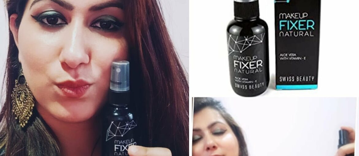 Makeup Fixer by Swiss beauty review | Affordable makeup fixer