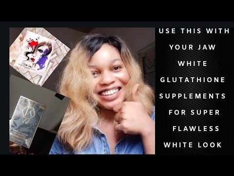 HOW TO ACTIVATE YOUR JAW WHITE GLUTATHIONE WHITENING SUPPLEMENTS SUPER EFFECTIVE/HELLO BABES REVIEW