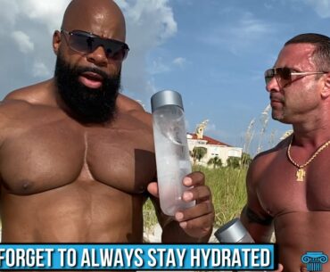 Titan Medical Fitness with John Tsikouris & bodybuilder Big Dru: Working out in the heat & hydration