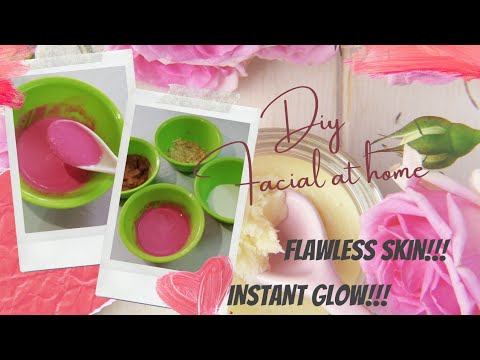 DIY Facial at home | Instant Glow | Flawless skin | Tamil