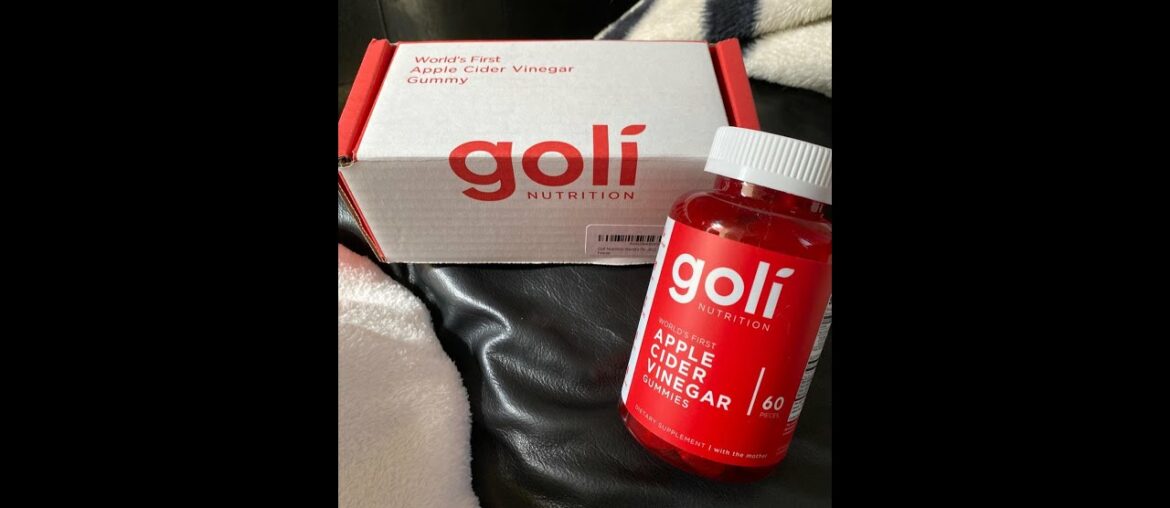 Review: World's First Apple Cider Vinegar Gummy Vitamins by Goli Nutrition - Immunity & Detox -...