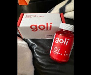 Review: World's First Apple Cider Vinegar Gummy Vitamins by Goli Nutrition - Immunity & Detox -...