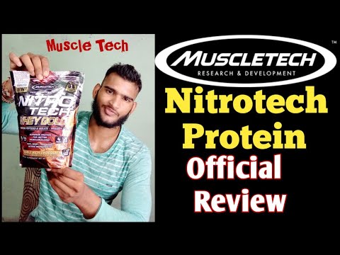 MuscleTech  Nitrotech Protein   Official Review In Hindi  / by the Lofarze Fitness